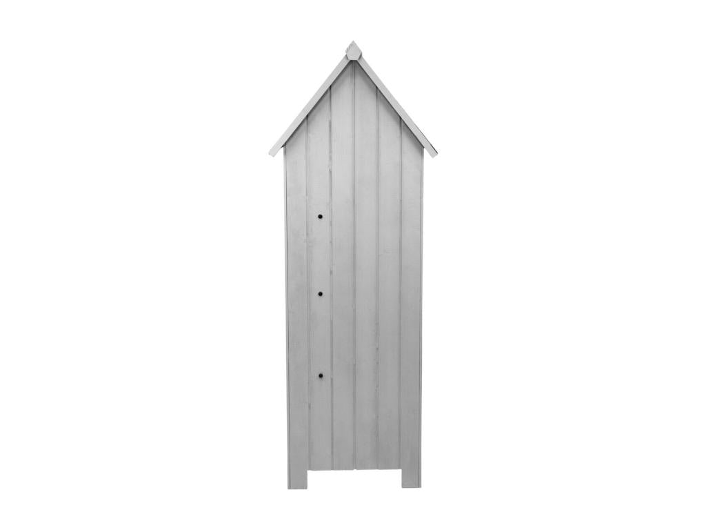 Wooden Garden Shed - Grey 43490EAWT