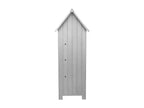 Wooden Garden Shed - Grey 43490EAWT