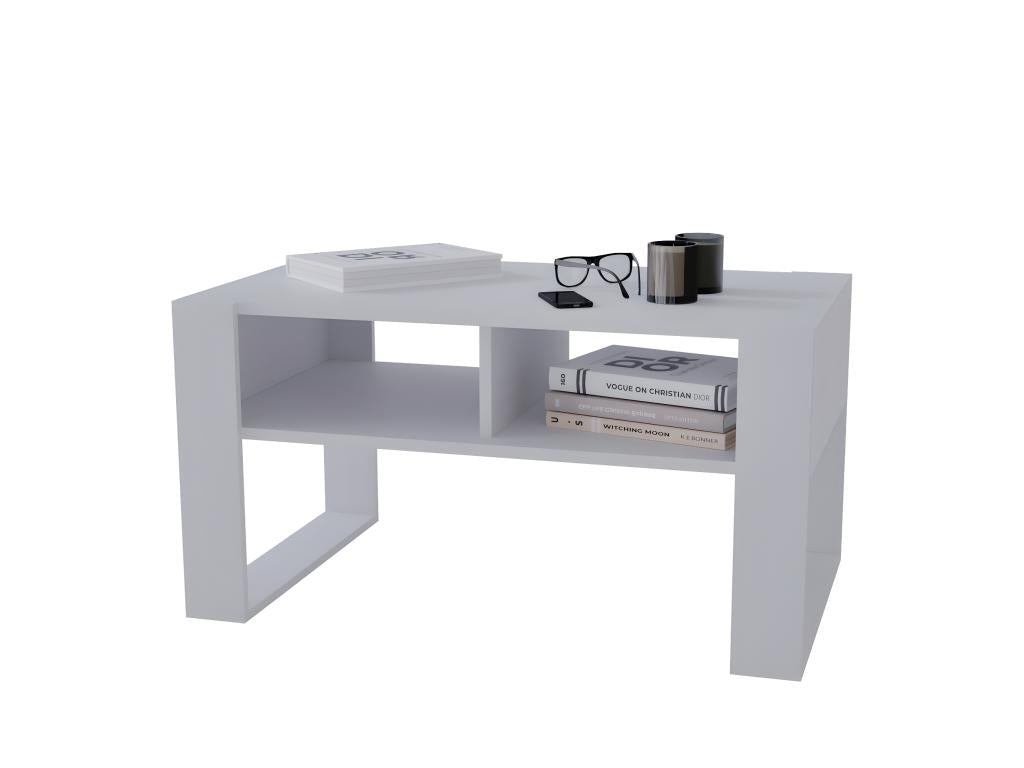 Bohometop 92 Coffee Table White 66271QZUL