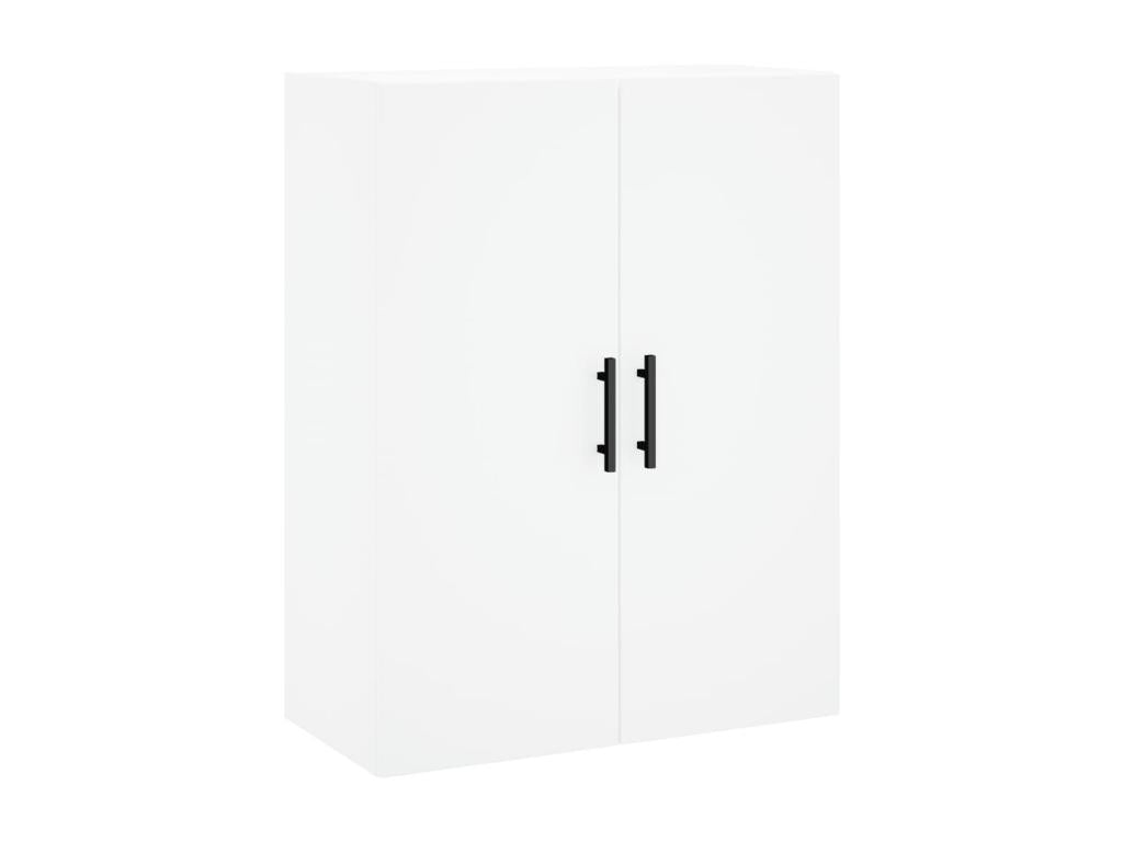 White Highboard 69.5x34x180 cm Engineered Wood 03840VBEE