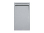 Nidchicshop SMART Grey 7035 Slate Finish Shower Tray with Colored Grid - 140x70 cm 85972LGXH