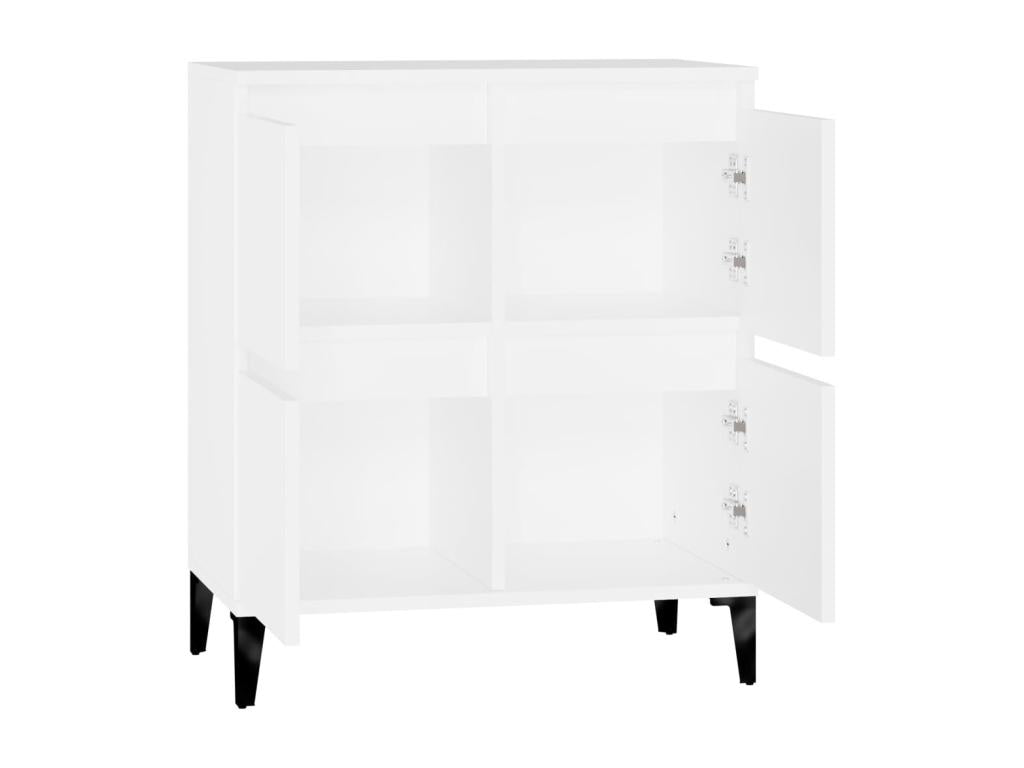 White sideboard 60x35x70 cm Engineered wood