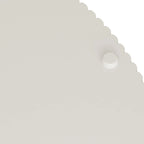 31.5" Round Coffee Table with 2-Tier Storage - Black, Embossed Stripe Design, 110 lb Capacity, Waterproof Surface, No Assembly Required