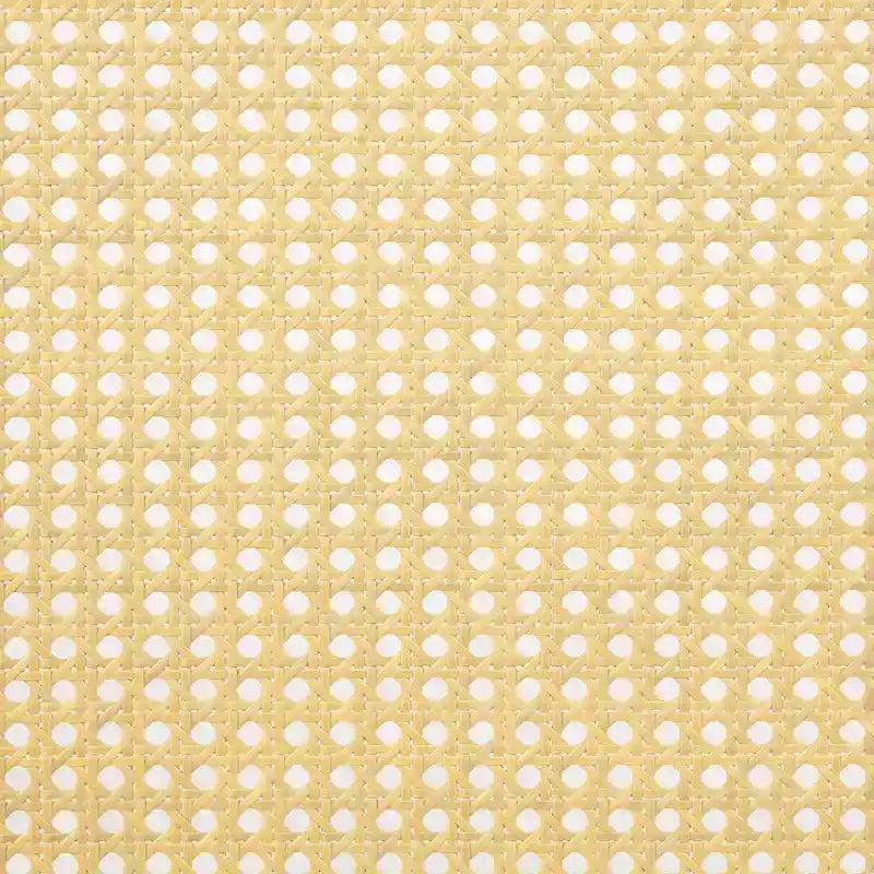 Queen Platform Bed with Rattan Headboard & Under-Bed Storage