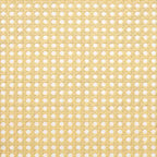 Queen Platform Bed with Rattan Headboard & Under-Bed Storage