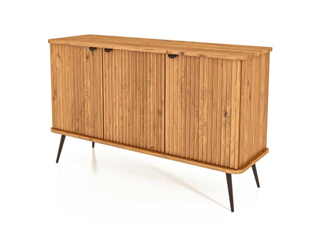 Bohometop - Chest of drawers in solid wild oak with a natural oil finish 29557YBOD