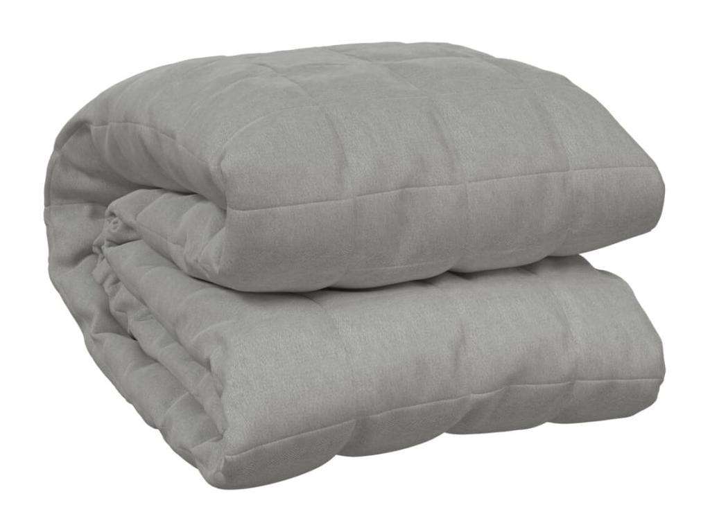 Weighted blanket, Grey, 235x290 cm, 15 kg, Fabric 53423RESN