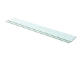 Shelf panels, 2 pcs, Clear Glass, 110x15 cm, 98550CQWN