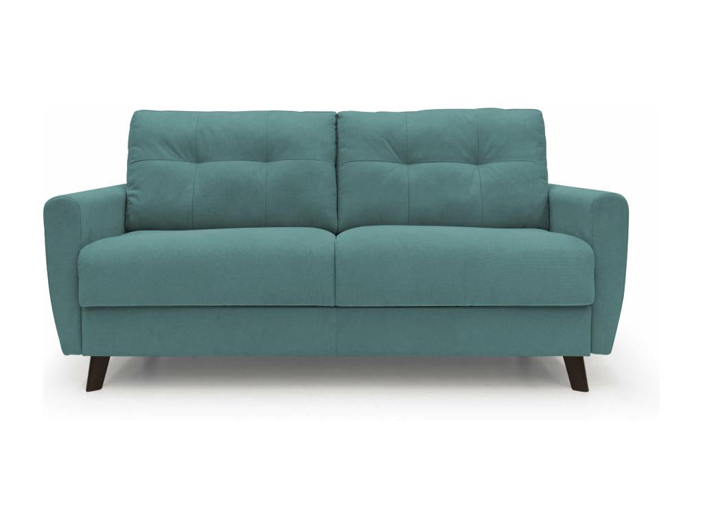 Bohometop Convertible Sofa Bed in Soft Waterproof Fabric T02 208 cm Matte - 160x197 Duck Blue 21585KHJO