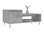 Coffee table, concrete grey, 100x50x45 cm, engineered wood, 95302DDMO