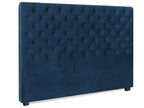 Bohometop 180cm Upholstered Headboard in Dark Blue Velvet 28608ZIFE