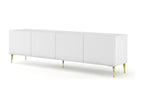 Bohometop C RTV200 4D Tv Cabinet 200x42x56 White 23627JKCW
