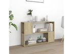 Homelumiere Oak Bookshelf 100x24x63 cm Engineered Wood
