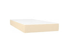 Nidchicshop bed base with mattress, Cream 80x200 Fabric 27338QNJR