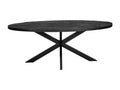Nidchicshop Oval Wooden Dining Table 10008KGCK