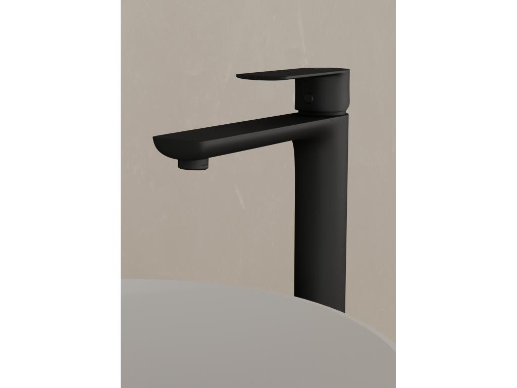 Black basin mixer tap - Bohometop 91564QMCJ