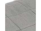 Weighted blanket, Grey, 235x290 cm, 15 kg, Fabric 53423RESN