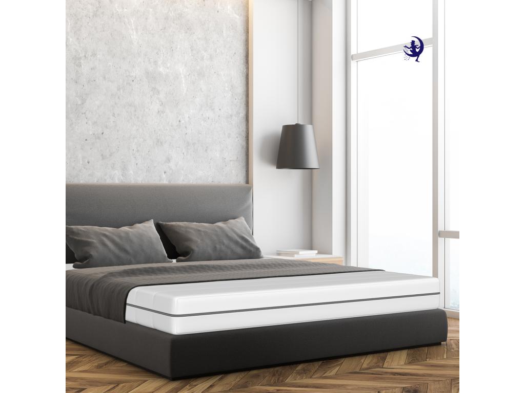 180x190cm Cold Foam Mattress, 7 Zones, 18cm Thick - Ergonomic and Hypoallergenic Comfort 81394WLTR