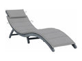 Brown wooden sun lounger/deckchair 92x55x20 cm 02 0012462 52356PWPA