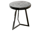 End table/Side table in black painted teak wood – REGLYS 58092JNAB