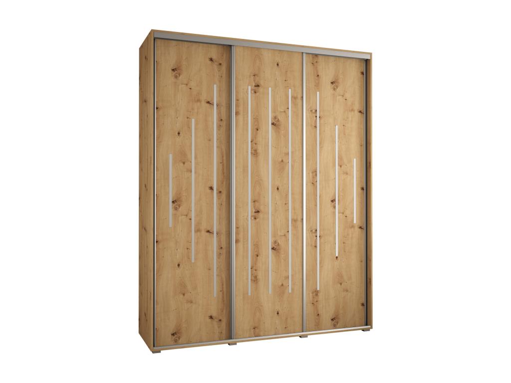 Bohometop 12 Sliding Door Wardrobe 235.2/190/60 3 Doors 96724XGEU