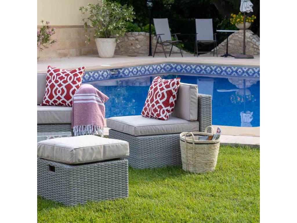 Brown natural fiber basket 36x36x30h 08126SLCF