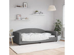 Dark grey daybed 100x200 cm fabric 30526OSJO