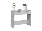 Concrete Grey Console Table 90x36x75 cm Engineered Wood 38859EIOI