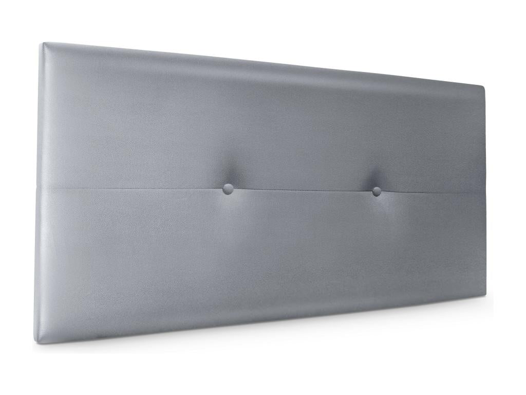 Nidchicshop Faux Leather Headboard with Buttons 105x50cm Beds 105 - Silver 29538XDQU