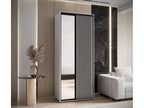 Nidchicshop 2 Sliding Door Wardrobe 205.2/120/60 2 Doors White/White 53954LYOZ