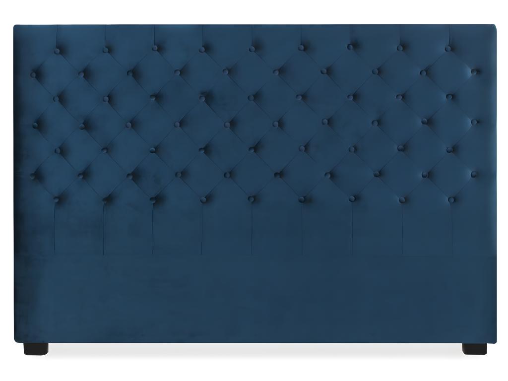 Bohometop 180cm Upholstered Headboard in Dark Blue Velvet 28608ZIFE