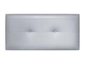 Nidchicshop Faux Leather Headboard with Buttons 105x50cm Beds 105 - Silver 29538XDQU