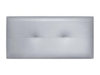 Nidchicshop Faux Leather Headboard with Buttons 105x50cm Beds 105 - Silver 29538XDQU