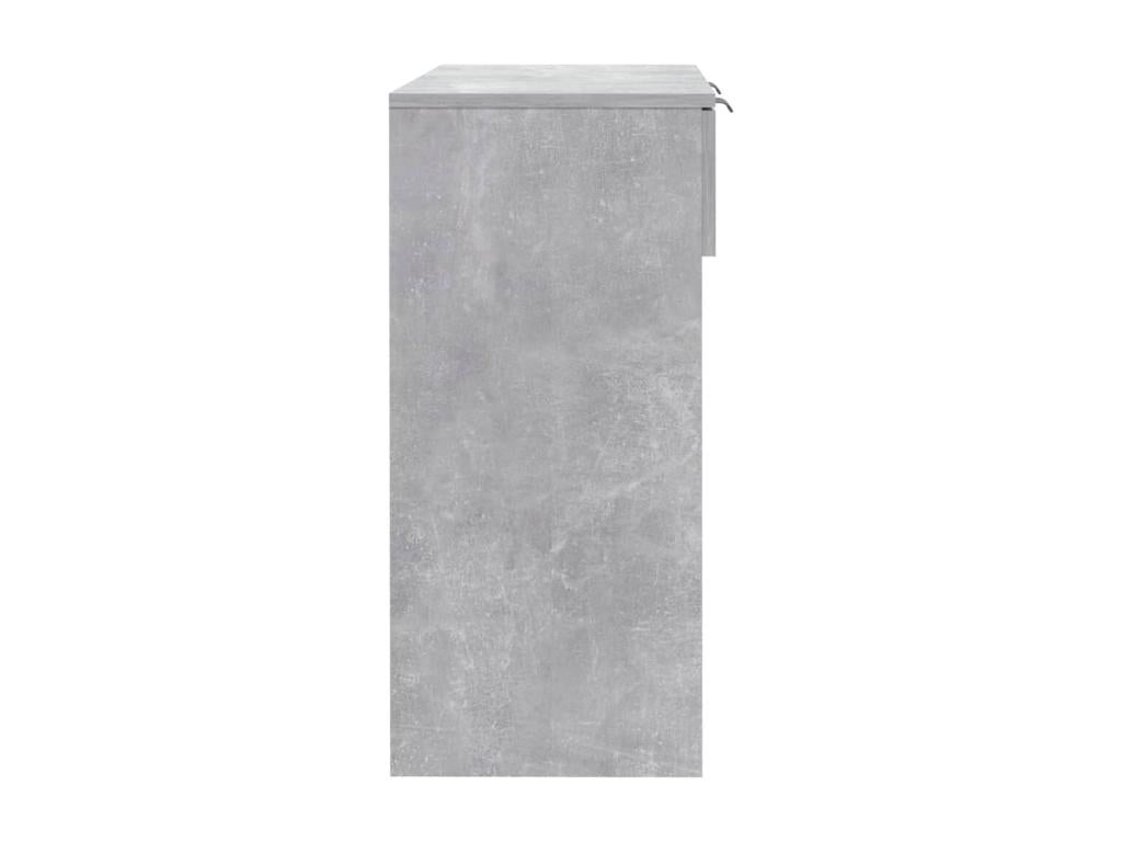 Concrete Grey Console Table 90x36x75 cm Engineered Wood 38859EIOI