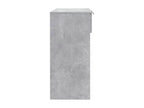 Concrete Grey Console Table 90x36x75 cm Engineered Wood 38859EIOI