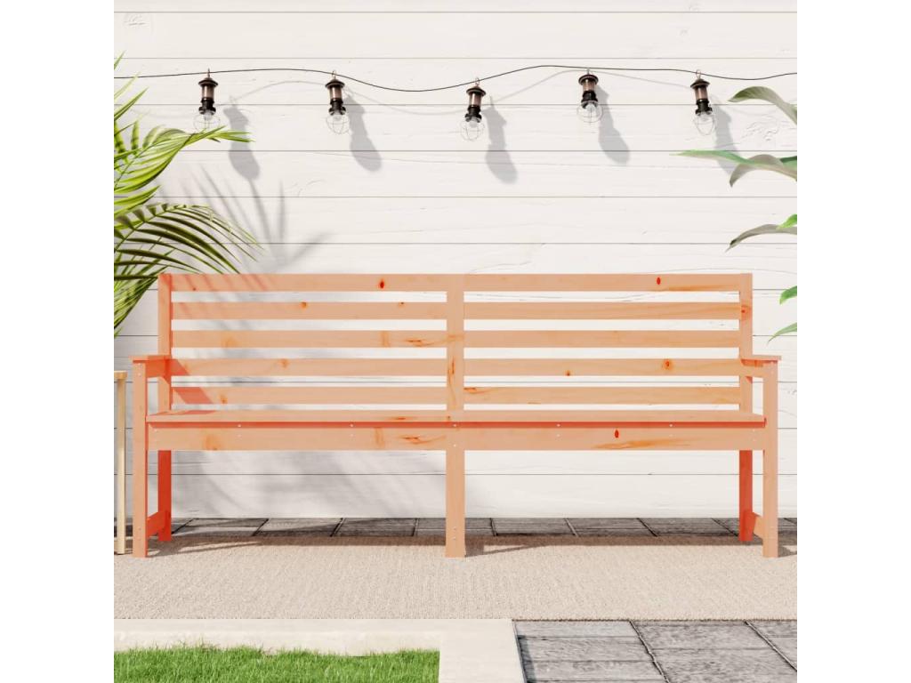Garden bench 203.5x48x91.5 cm solid wood from Bohometop 64414EYGZ