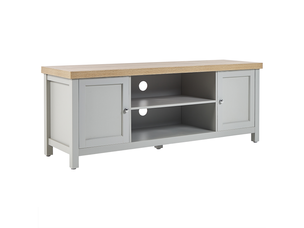 Homelumiere Grey TV Stand