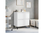 White sideboard 60x35x70 cm Engineered wood