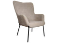 Bohometop brown looped armchair. 51285UVRA