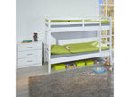 Bohometop - Bunk Beds 90x200 with Slatted Bases White 57748DTIM