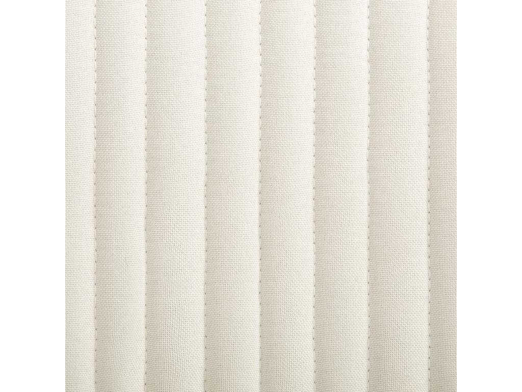 Set of 6 cream fabric dining chairs 80301ZPQF