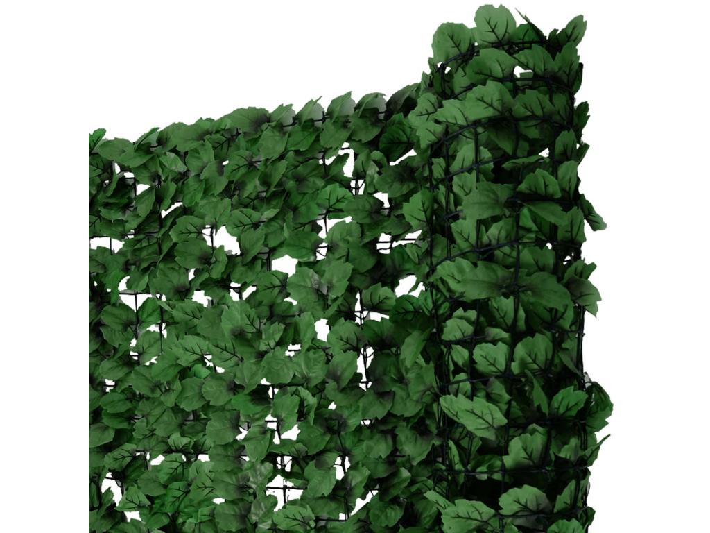 Bohometop Balcony View N77 Bohometop Balcony Terrace View Fence - 500x100cm Dark Leaf 75093HWGX