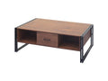 Homelumiere-A27b coffee table in wild oak finish