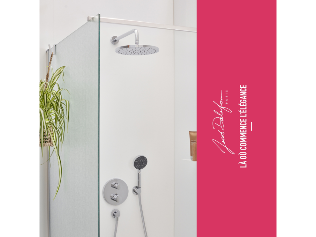 Bohometop 26774YZOI Thermostatic Recessed Shower Column