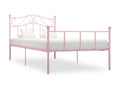 Pink Metal Bed 90x200 2 58930VLRU