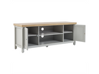 Homelumiere Grey TV Stand