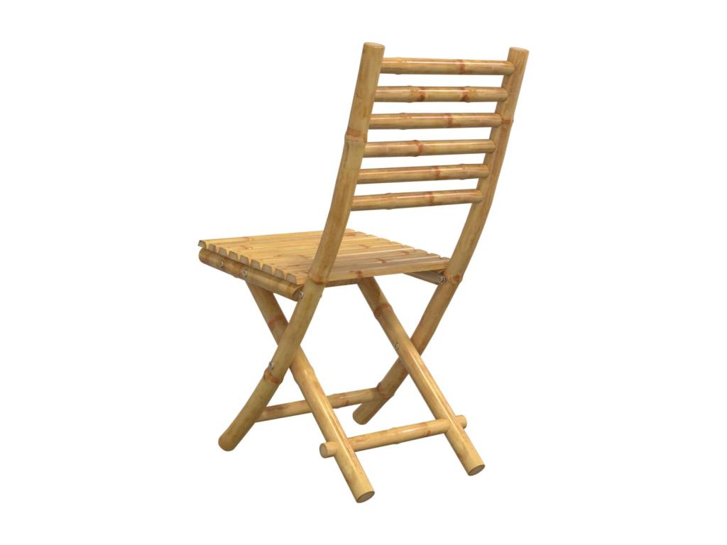 Bohometop 53842USEL Folding Garden Chairs, Set of 4, 43x54x88 cm