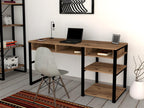 Industrial desk with storage - Natural and black - Nidchicshop 17511YVPI