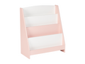 Bohometop 4-Shelf Bookcase, Engineered Wood, Pastel Pink, 37408MYEM