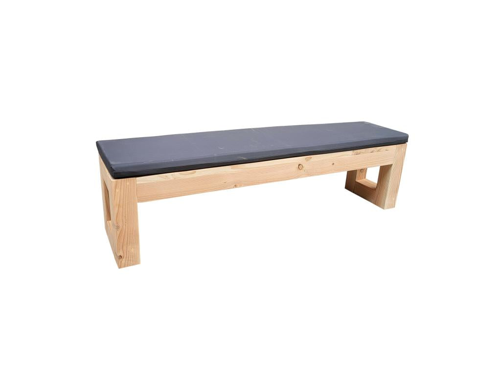 Nidchicshop - Nidchicshop garden bench 170Lx45Hx38D cm with cushion 31998WELP